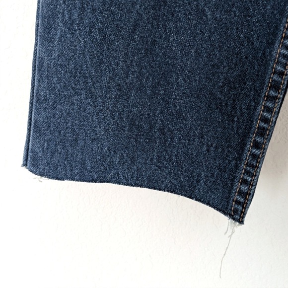 VTG Levi's 550 Red Tab Jeans Women's 12 MIS L Raw Hem Relaxed Tapered 90s USA - Picture 4 of 13